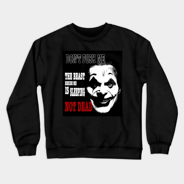 Joker's smile Crewneck Sweatshirt by Coffeemorning69